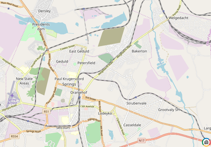 Map location of Payneville